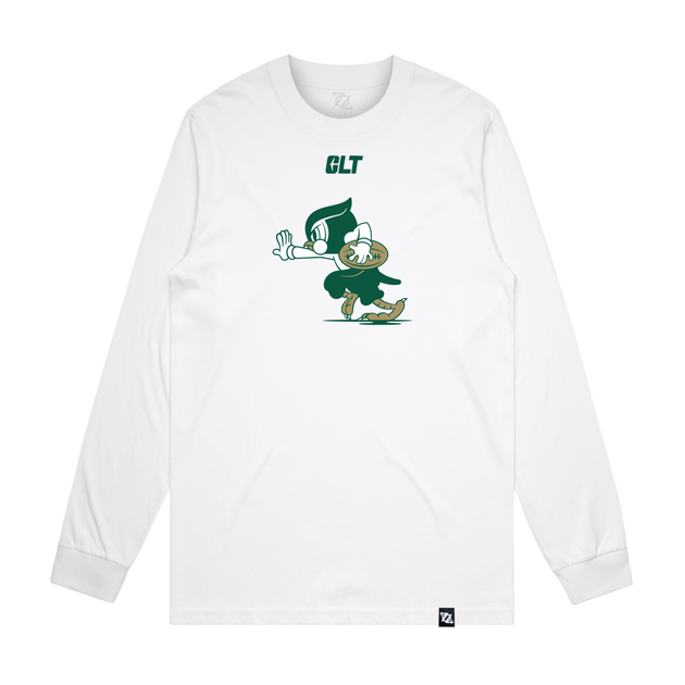 Youth Champion Green Charlotte 49ers Jersey Long Sleeve T-Shirt