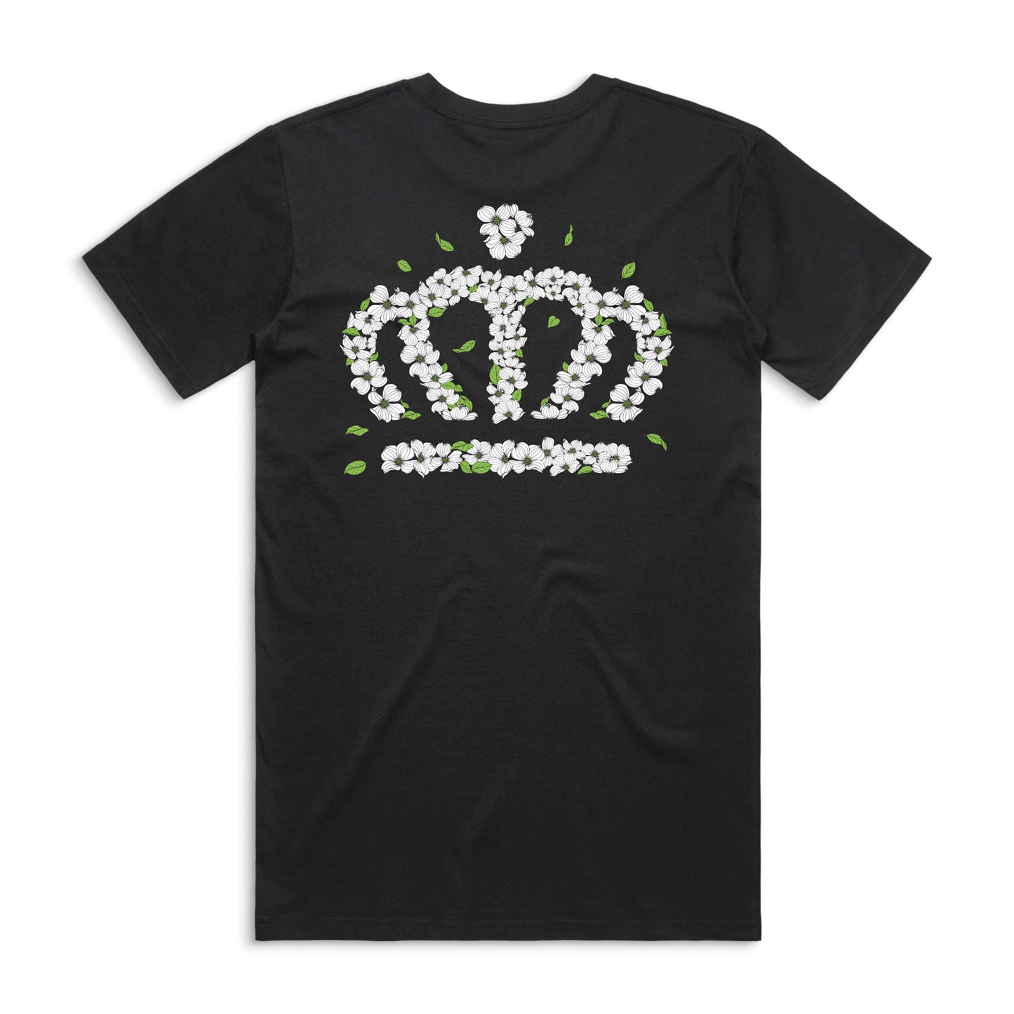 704 Shop x City of Charlotte Dogwood Official Crown Tee 2.0 - Black/Multi (Unisex)