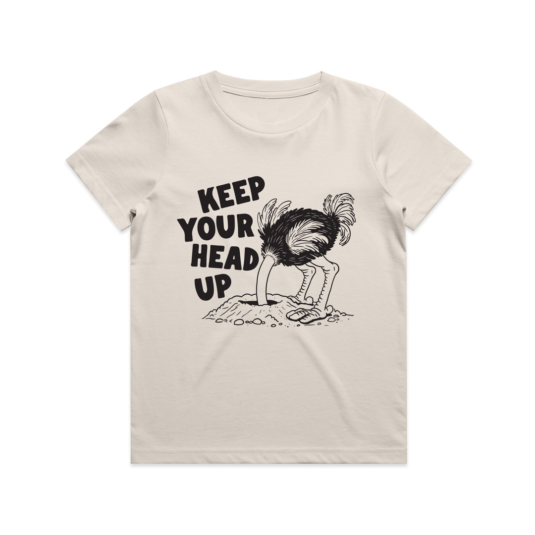 Keep Your Head Up Kids Tee
