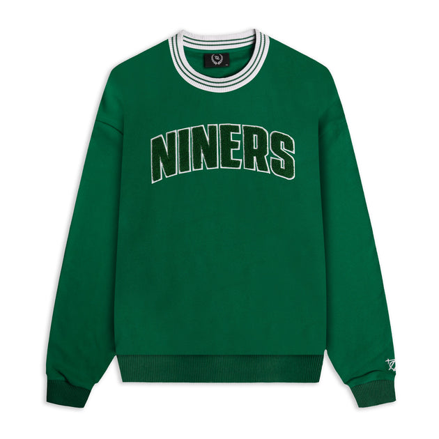 Men's Champion Green Charlotte 49ers Jersey Long Sleeve T-Shirt