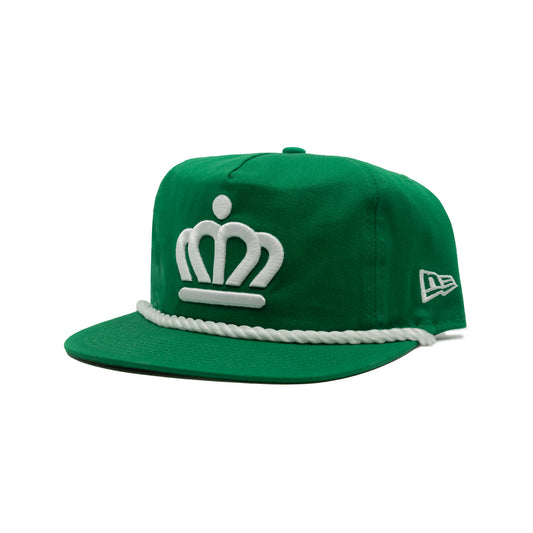 704 Shop x City of Charlotte Official Crown Golfer Hat - Green/White (Unisex)