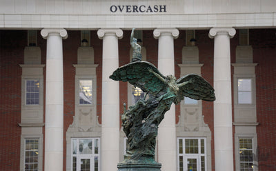 Fact Friday 372 - The Statue in Front of Central Piedmont's Overcash Building