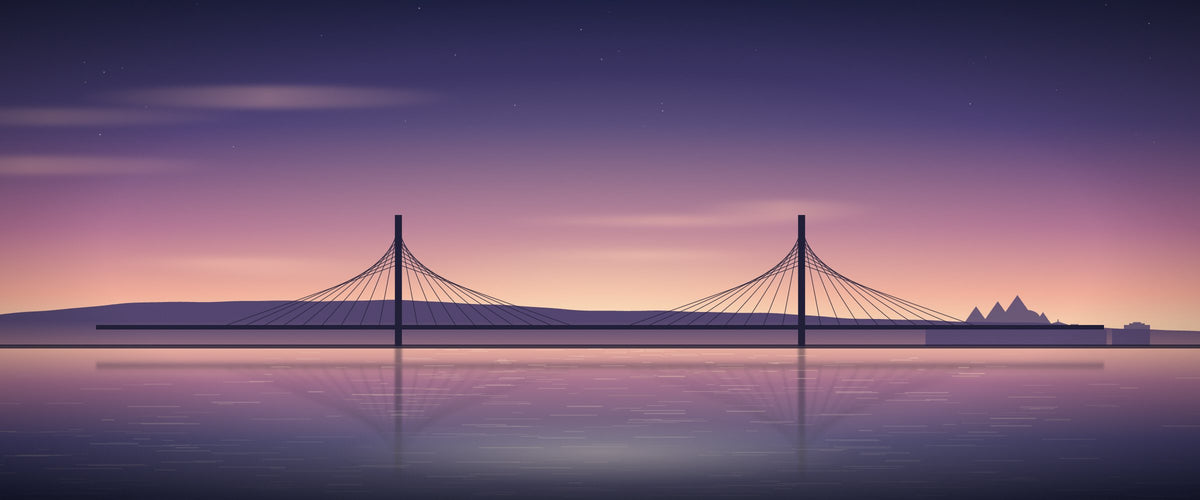 White Plains skyline illustration