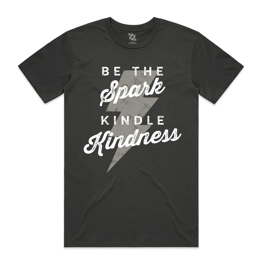 Be The Spark Kindle Kindness Bolt Tee
