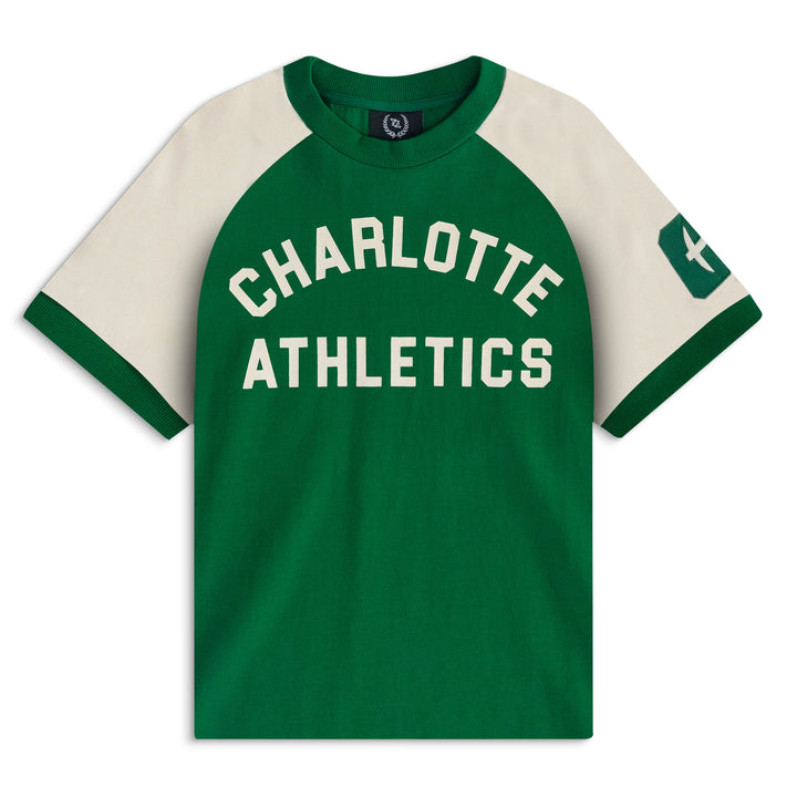 Charlotte 49ers Short Sleeve Raglan Sweatshirt