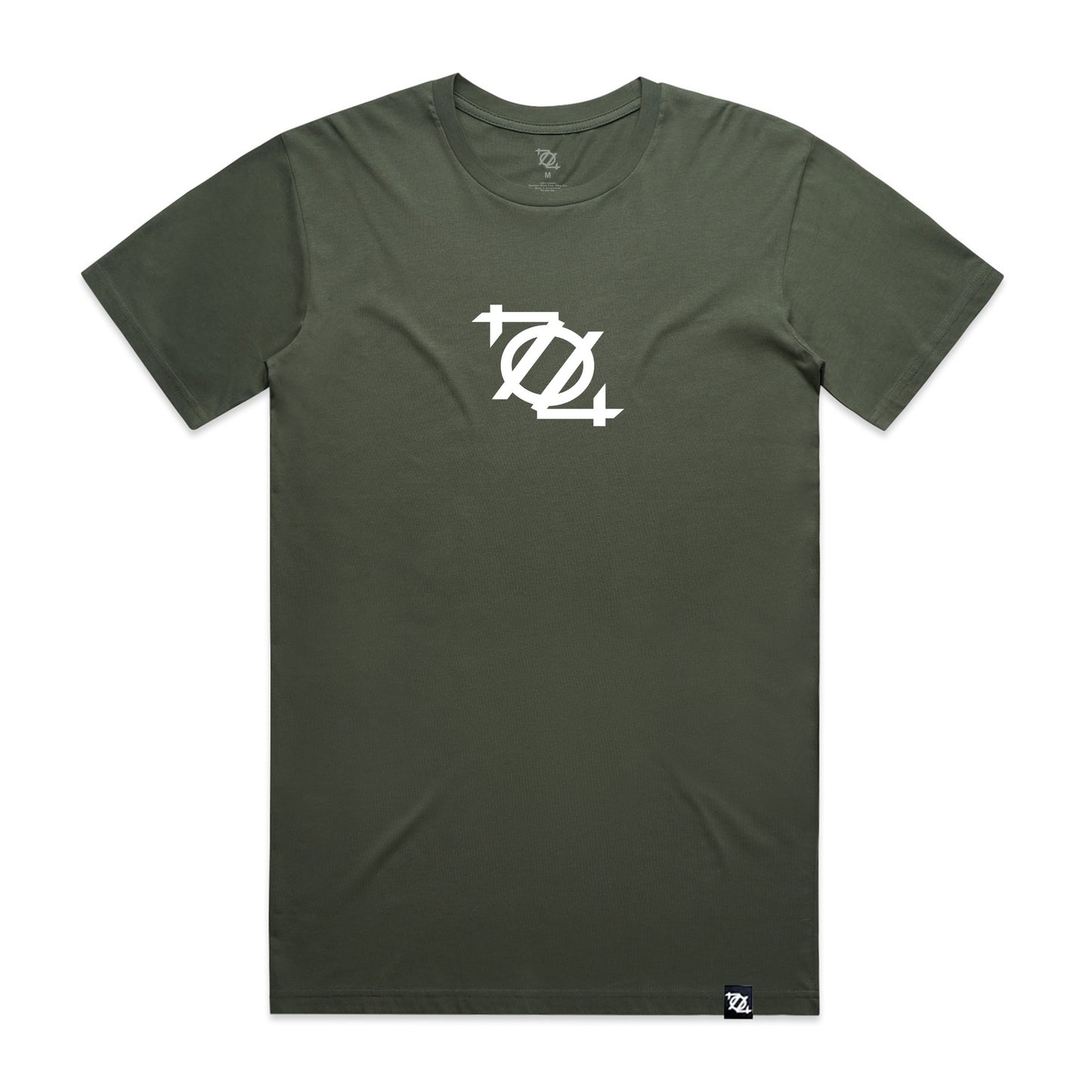 704 Shop Classic Logo Tee - Cypress/White (Unisex)