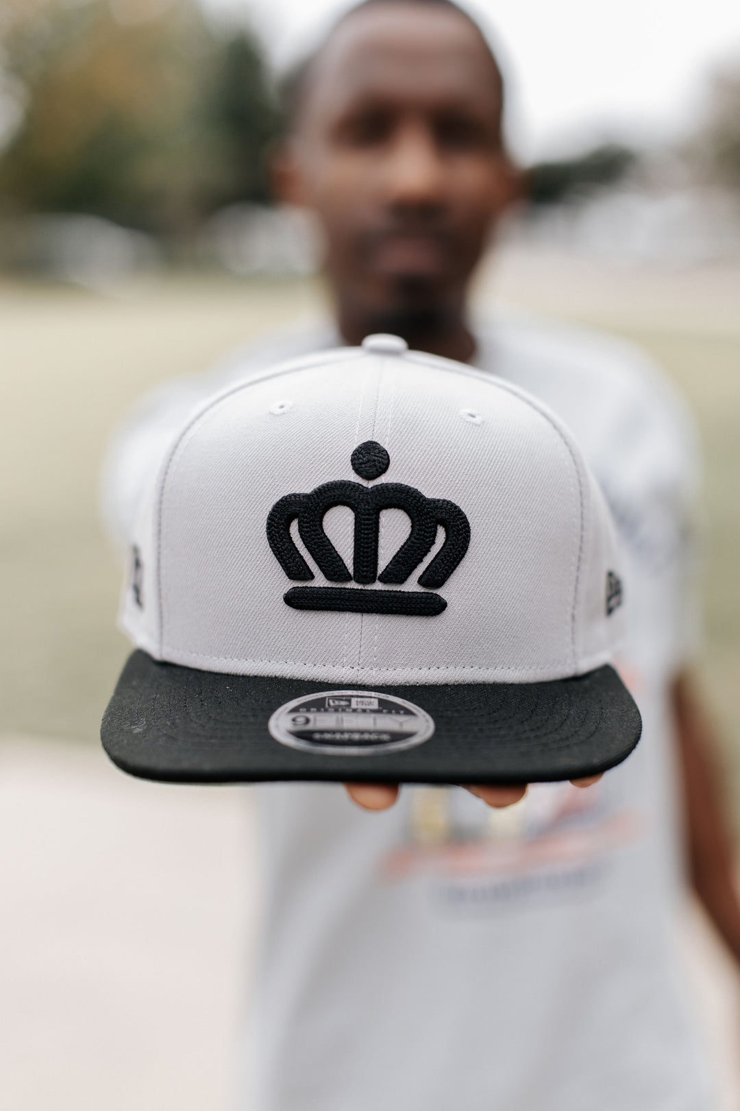 704 Shop x New Era x City of Charlotte Chainstitched Official Crown 950 Snapback - Slate/Black