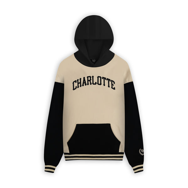 704 Shop Process Charlotte Throwback Hoodie Antique White Phantom