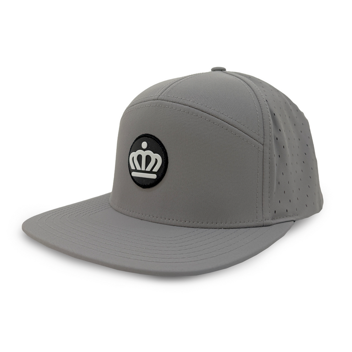 City of Charlotte Crown PVC Patch 7 Panel Trucker Hat