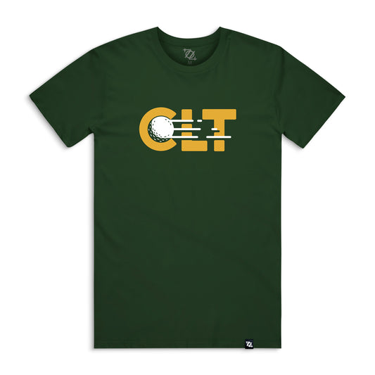 704 Shop CLT Golf Tee - Green/Multi (Unisex)