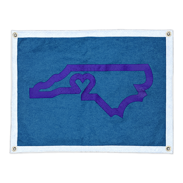 Oxford Pennant Flag - Love North Carolina