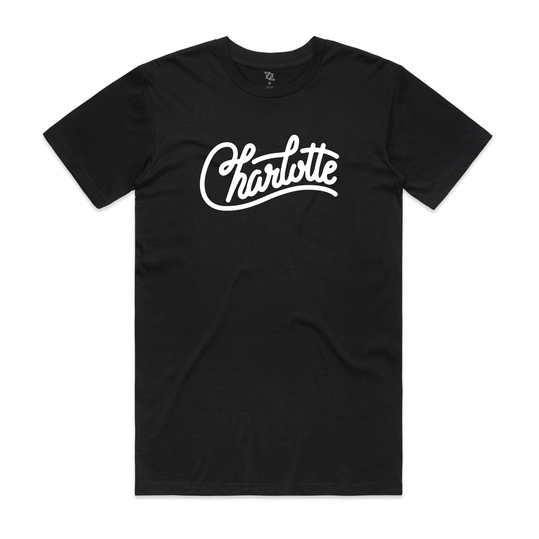 Charlotte Script Tee