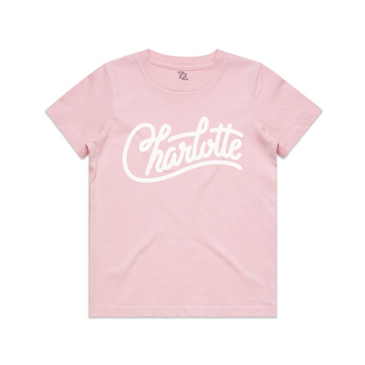 Charlotte Script Kids Tee