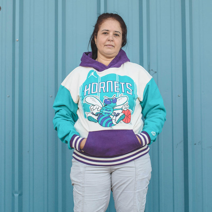 Retro Hornets Hoodie (Size Medium)