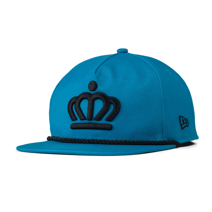 704 Shop x City of Charlotte Official Crown Golfer Hat - Blue/Black (Unisex)