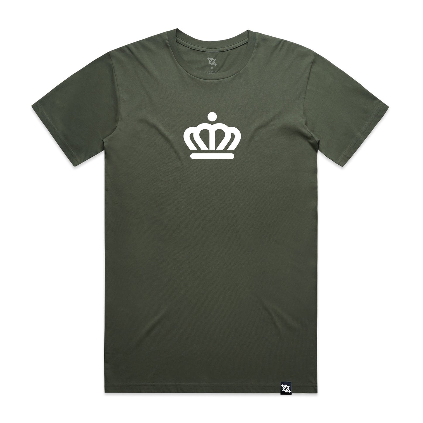 704 Shop x City of Charlotte Official Crown Tee - Cypress/White (Unisex)