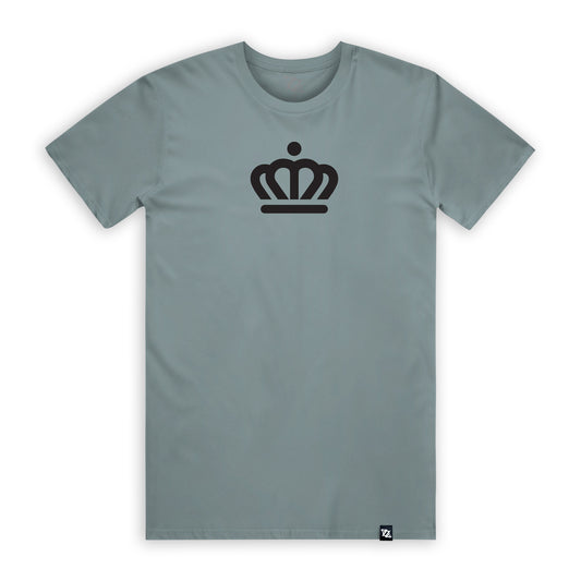 704 Shop x City of Charlotte Official Crown Tee - Mineral/Black (Unisex)