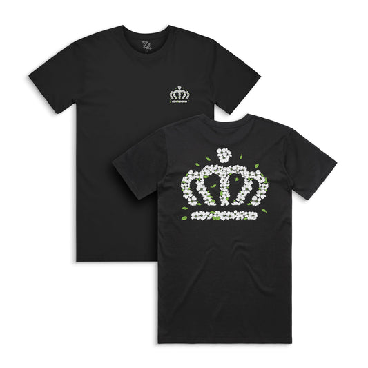 704 Shop x City of Charlotte Dogwood Official Crown Tee 2.0 - Black/Multi (Unisex)