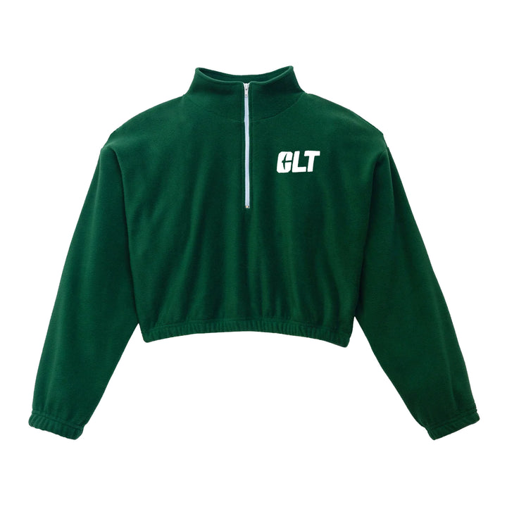 UNC Charlotte Cropped Fleece Half Zip (Women's)