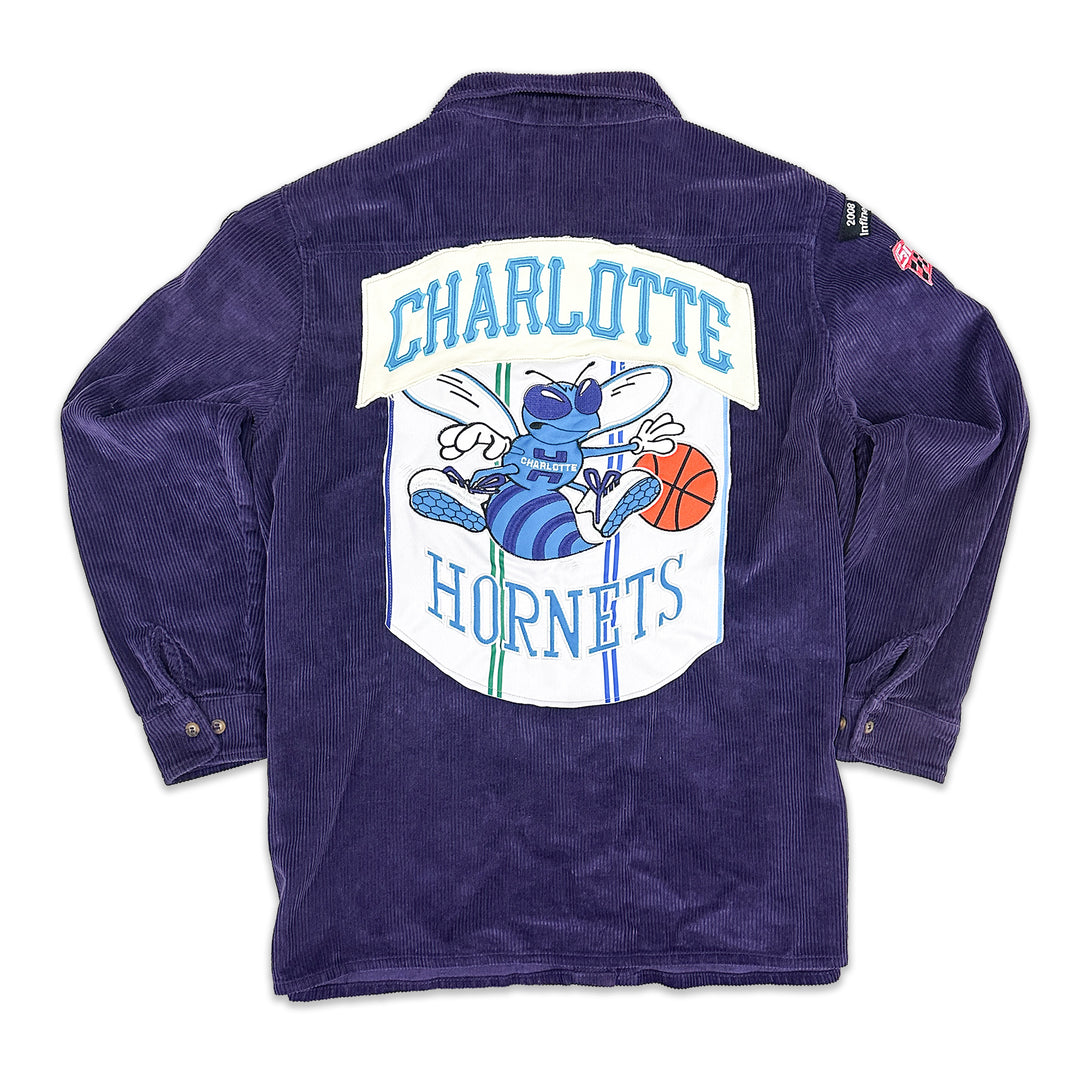 Oversized Hornets Racing Button-Up (Size Large)