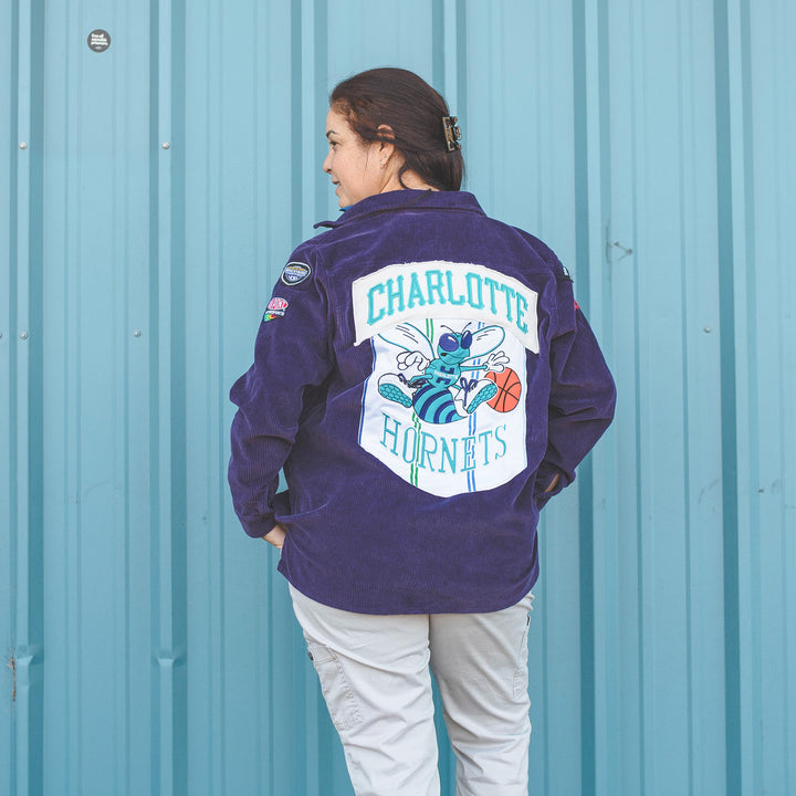 Oversized Hornets Racing Button-Up (Size Large)