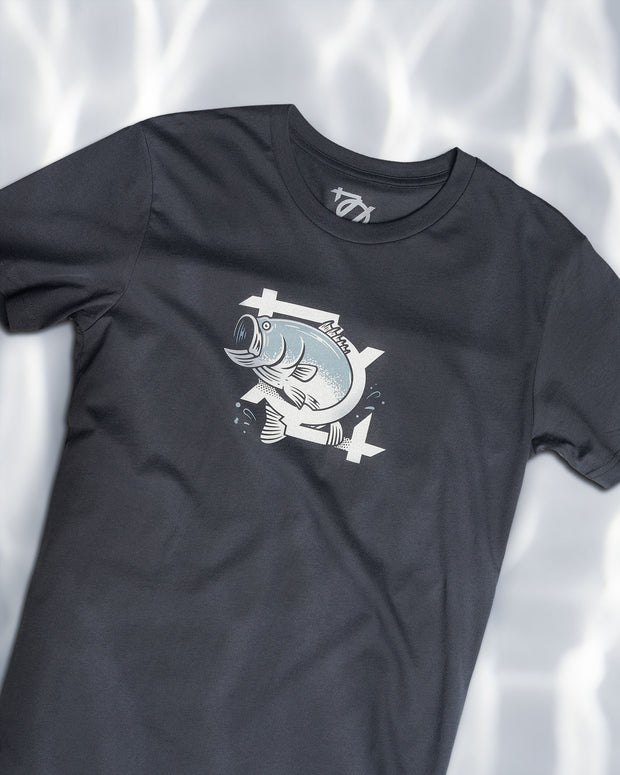 704 Shop Bass Tee - Petrol Blue (Unisex)