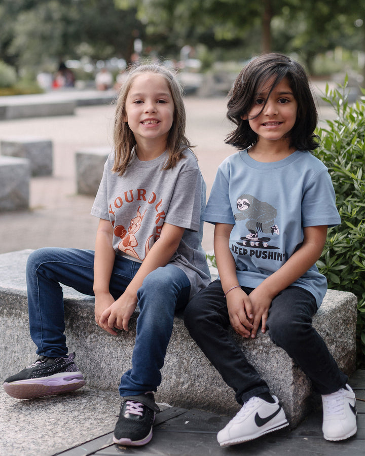 Keep Pushin' Kids Tee