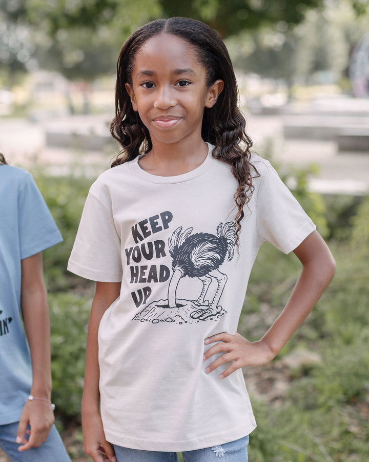 Keep Your Head Up Kids Tee