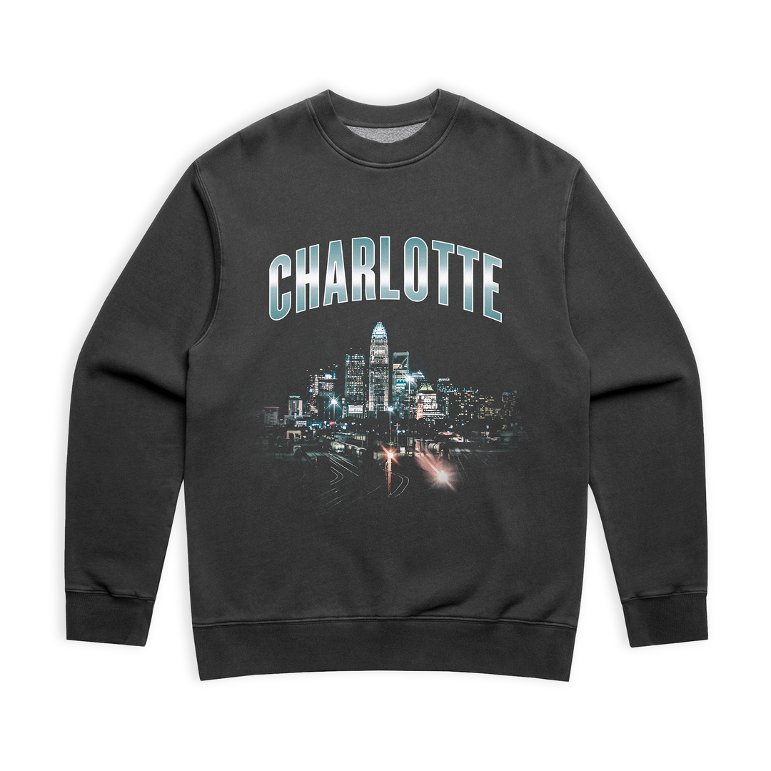 Charlotte Nightfall Relaxed Fit Crew Neck Sweatshirt