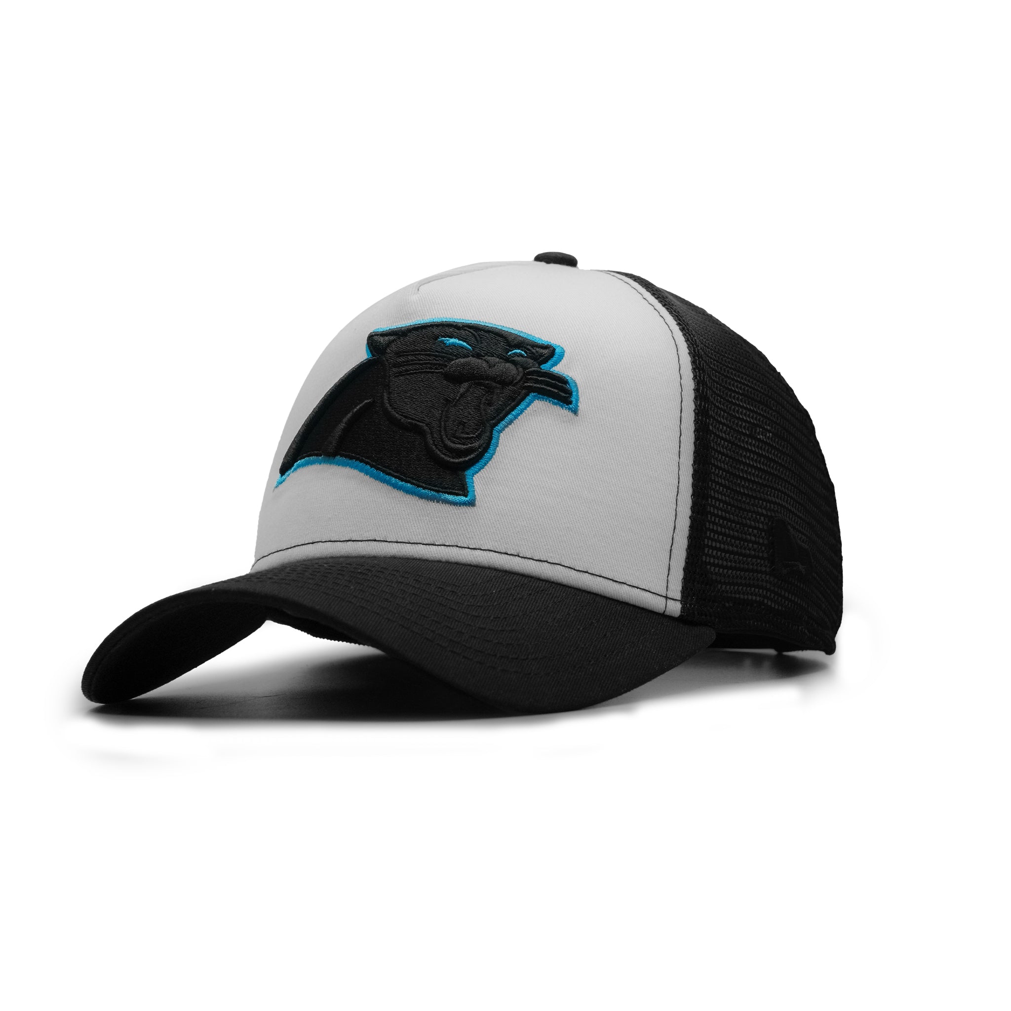 Exclusive Carolina Panthers Blue Eyed A Frame Trucker Hat 704 Shop