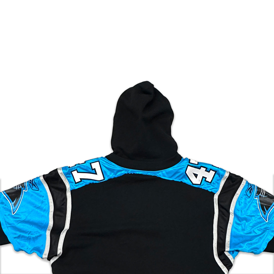 Panthers Jersey Hoodie (Size Large)