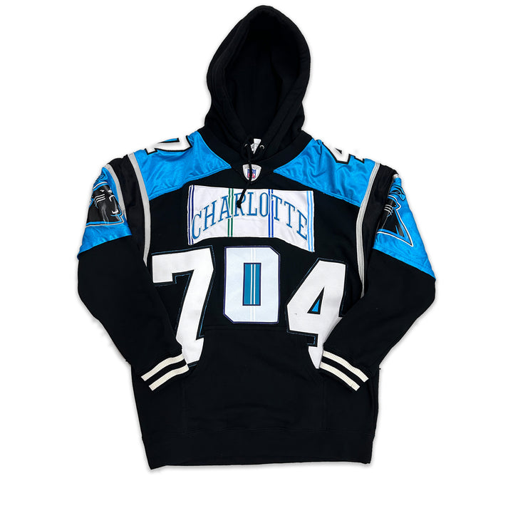 Panthers Jersey Hoodie (Size Large)