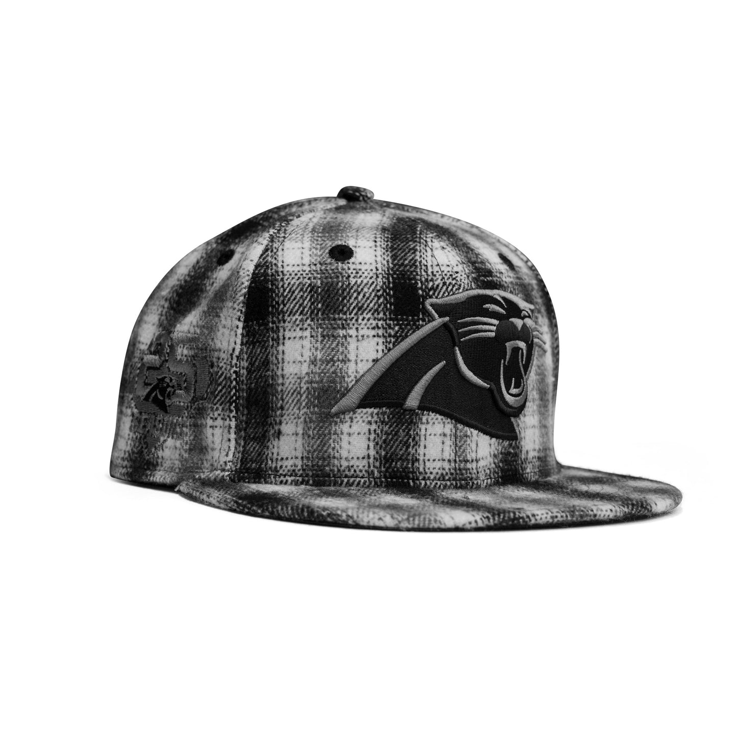 Limited Edition New Era x Carolina Panthers 5950 Fitted Hat - Black/Storm Gray/Multi