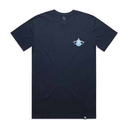 704 Shop 704 Plumbing Co Tee - Midnight Blue (Unisex)