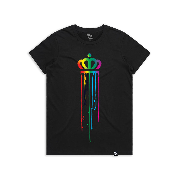 704 Shop x City of Charlotte Official Crown Pride Tee 2023 - Black (Women's)