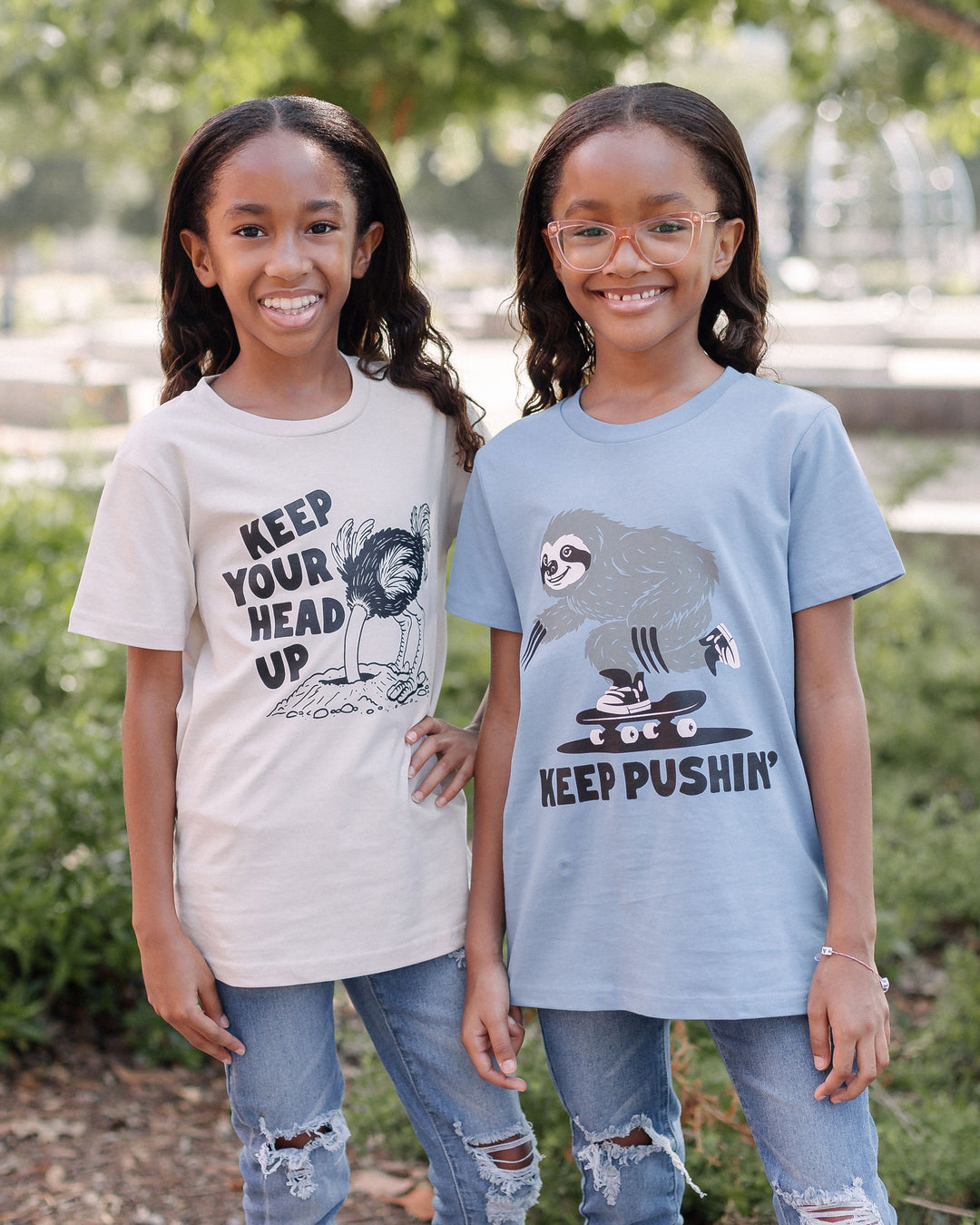 Keep Pushin' Kids Tee
