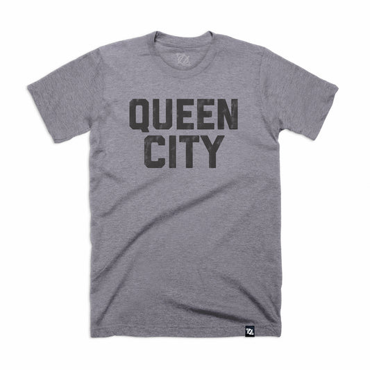 704 Shop Queen City Tee - Gray (Unisex)