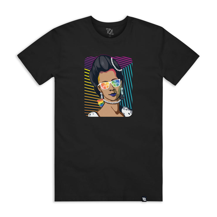 704 Shop x City of Charlotte Queen Sophia Charlotte Tee - Black/Multi (Unisex)