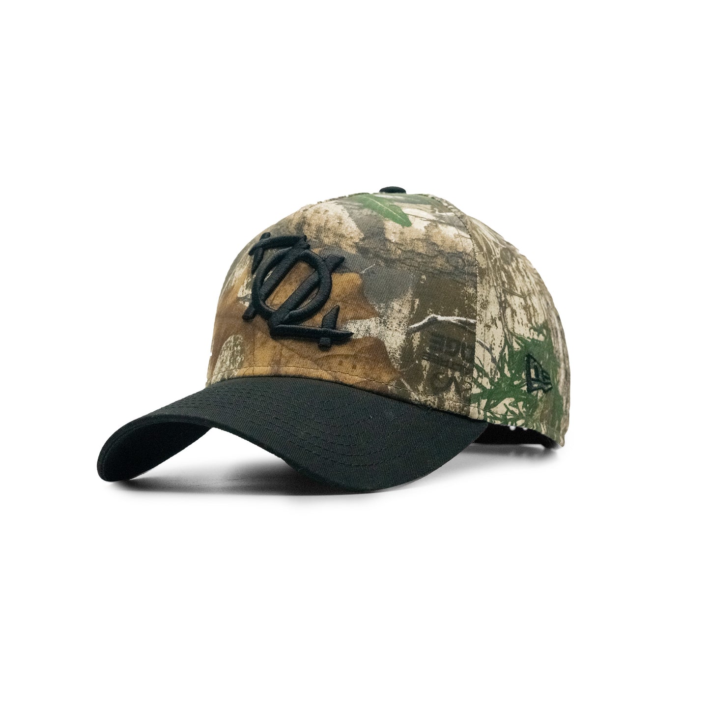 704 Shop x New Era Classic Logo 940 A-Frame Hat - RealTree Camo/Black