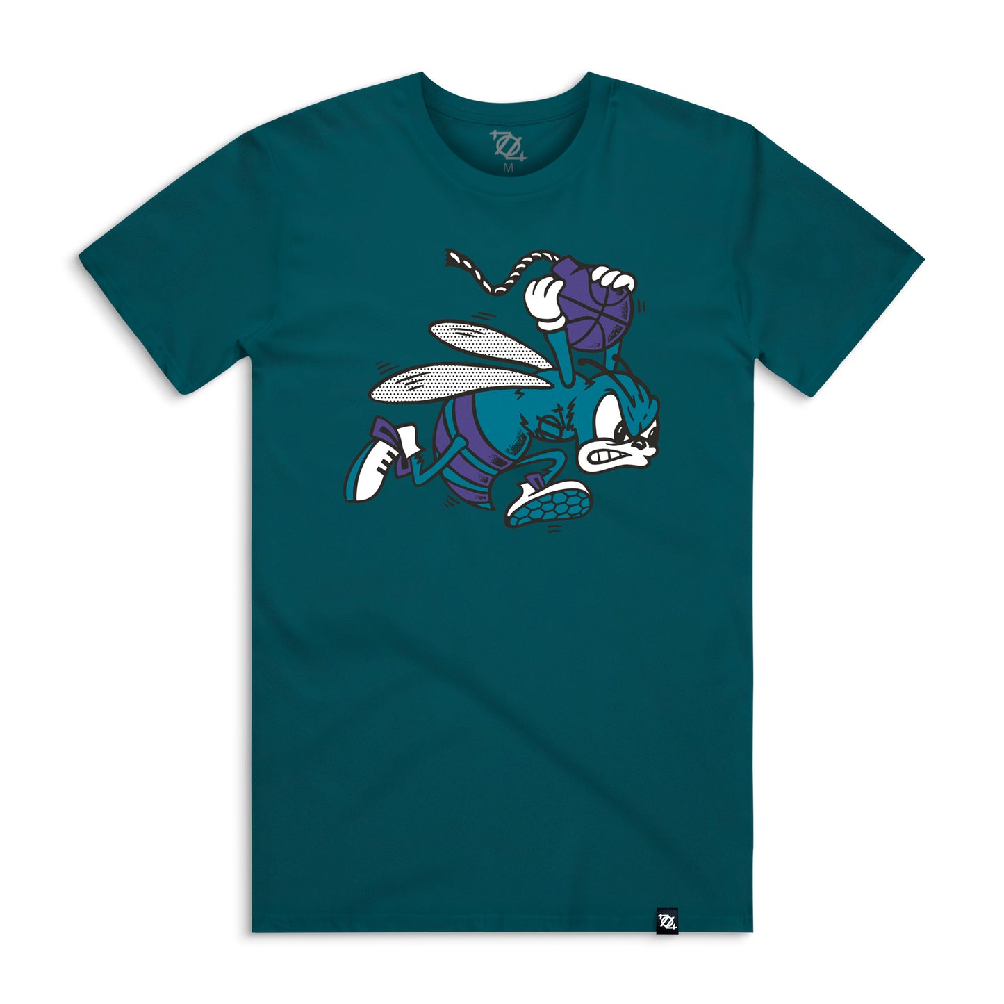 704 Shop Retro Hornet Tee - Teal 2.0 (Unisex)