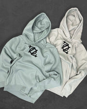 704 Shop Logo Hoodie - Smoke/Black (Unisex)