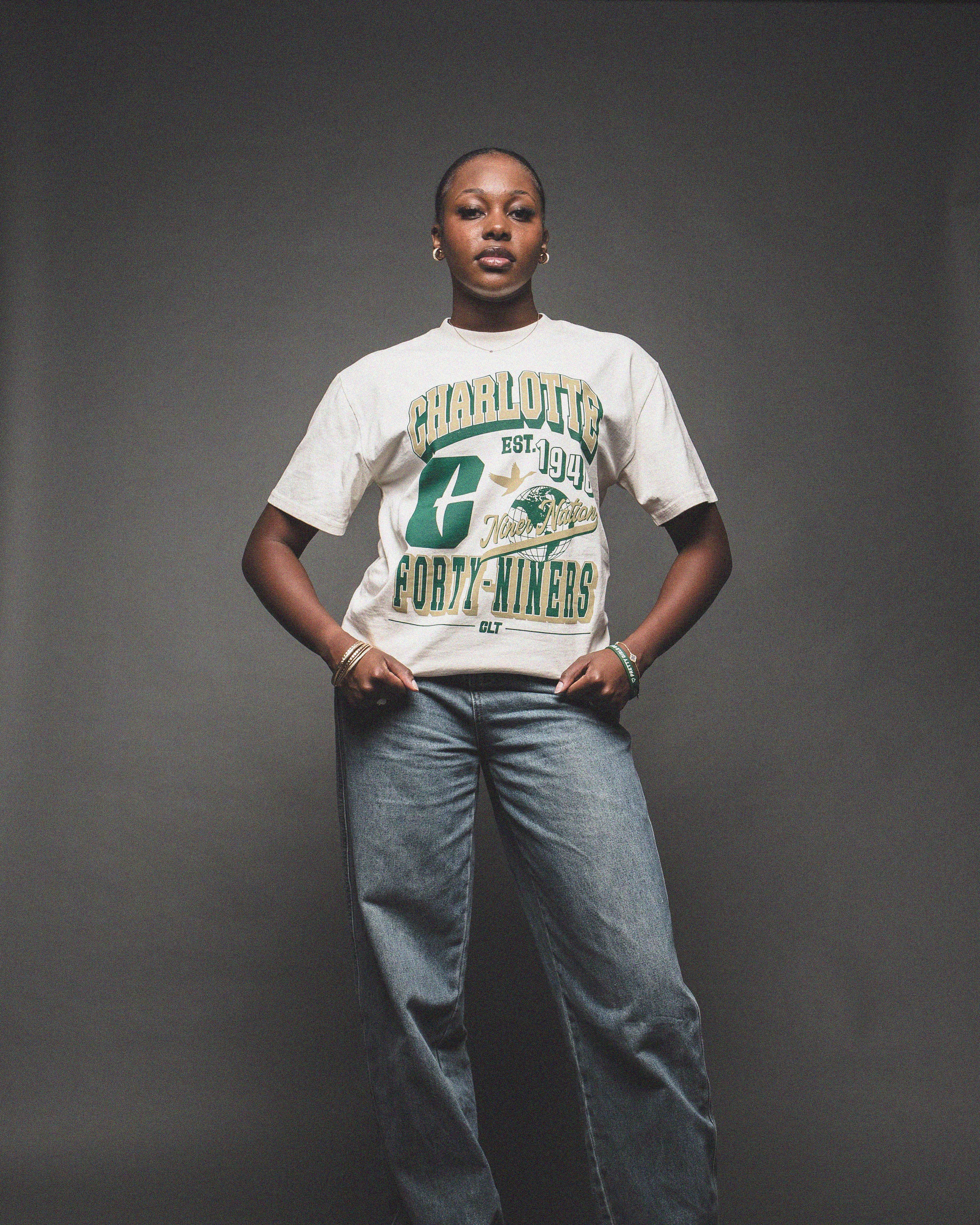 UNC Charlotte Throwback Tee – 704 Shop