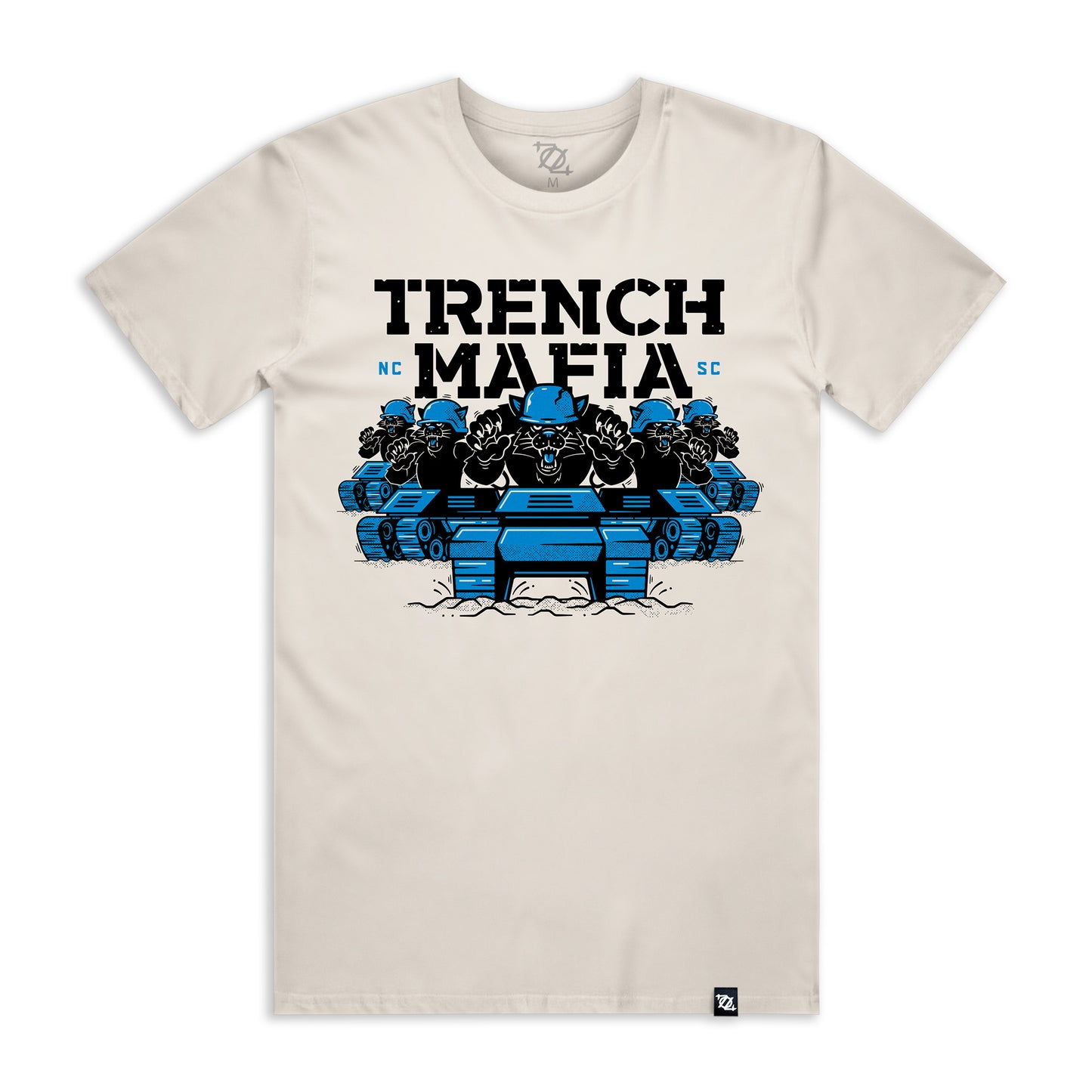 704 Shop Trench Mafia Tee - Ecru (Unisex)