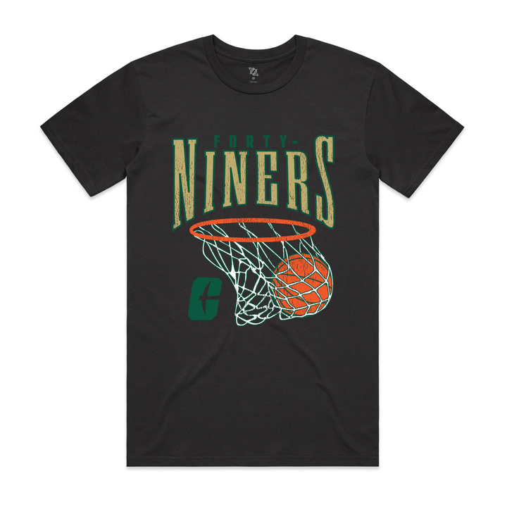 UNC Charlotte Hoops Tee