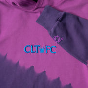 704 Shop x Charlotte FC Split Dyed Crop Hoodie - Grape/Hyacinth (Women's)