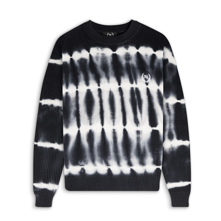 704 Shop Process™ Tie-Dye Premium Sweater - Black/White (Unisex)