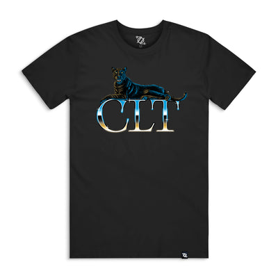 704 Shop CLT Panther Tee - Black/Multi (Unisex)