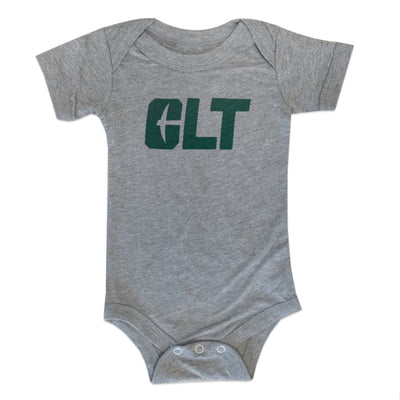 704 Shop x Charlotte 49ers - CLT Onesie - Gray/Green