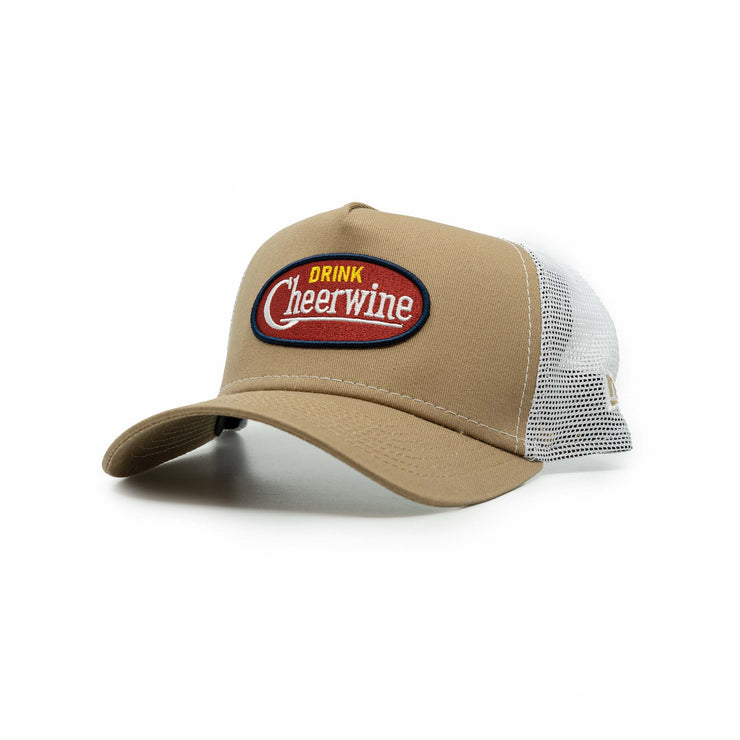704 Shop x Cheerwine - Vintage Delivery Badge 940 Trucker Cap - Multi