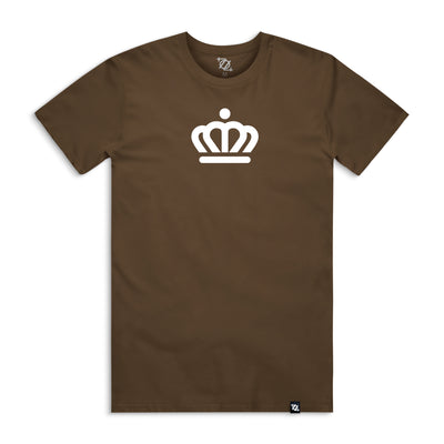 704 Shop x City of Charlotte Official Crown Tee - Walnut/White (Unisex)